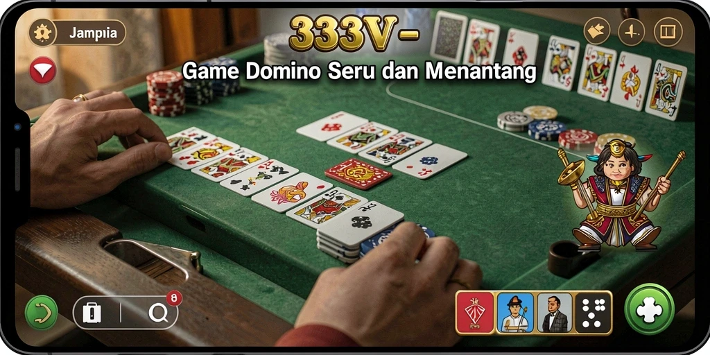 Screenshot dari gameplay 333V yang seru dan interaktif.