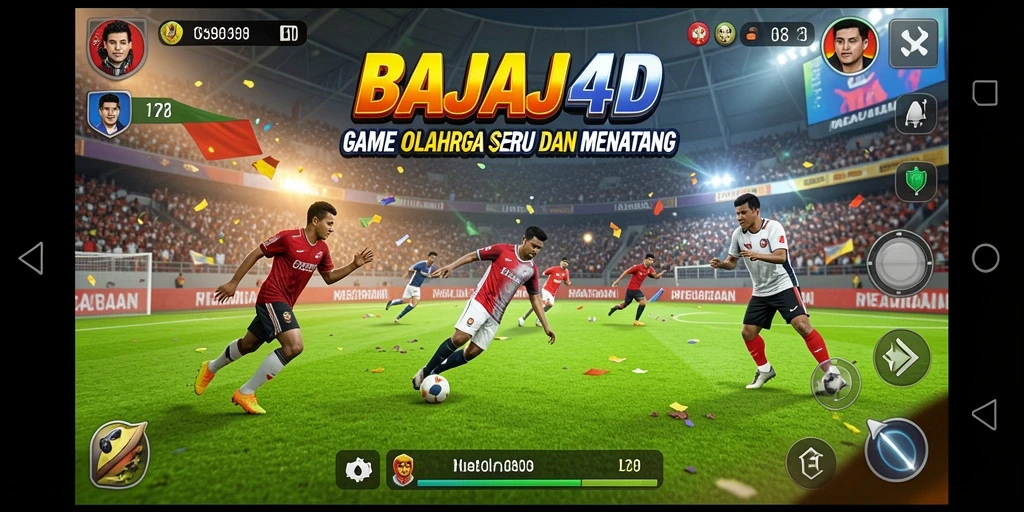 Tangkapan layar utama BAJAJ4D menunjukkan aksi seru dalam permainan olahraga.