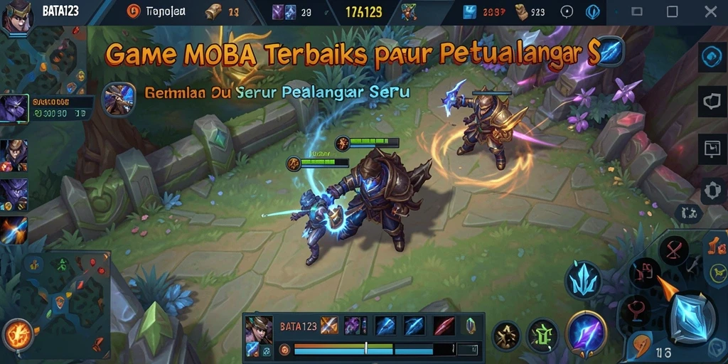 Tampilan seru dari gameplay BATA123 yang penuh aksi.