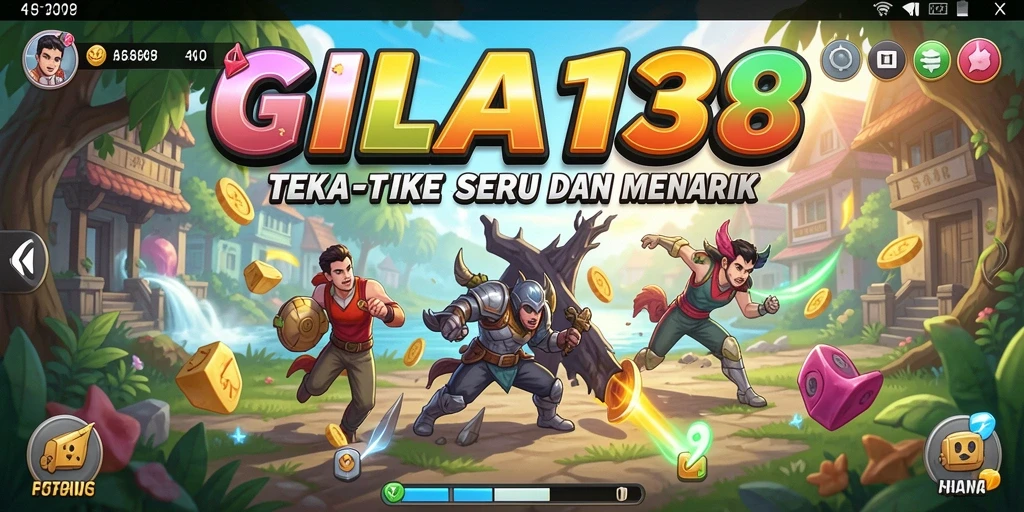 Screenshot gameplay GILA138 dengan tampilan teka-teki menarik.