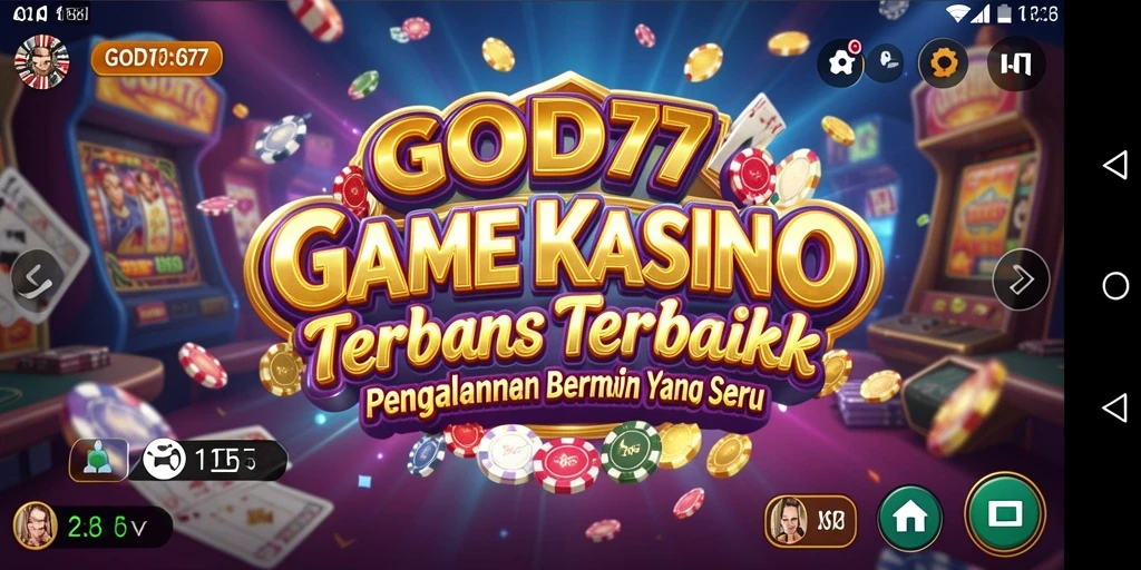 Screenshot gameplay GOD77 yang menarik dan seru.