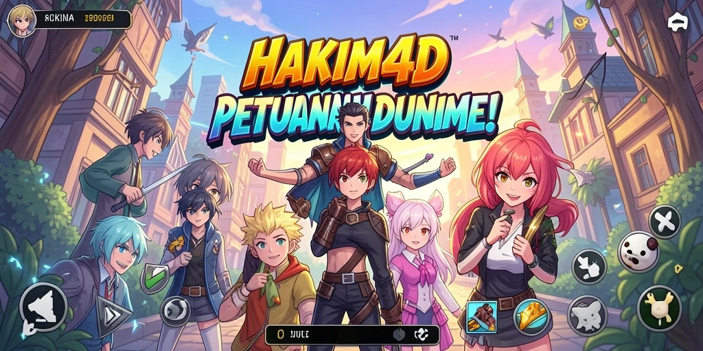 Gameplay seru HAKIM4D dengan grafis Anime yang menawan.
