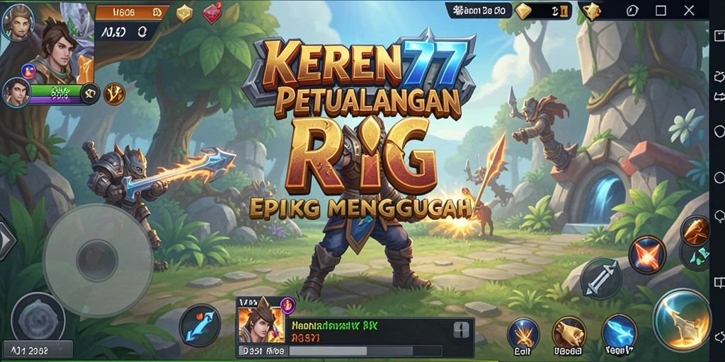 Tampilan gameplay KEREN77 yang mendebarkan dan penuh aksi.