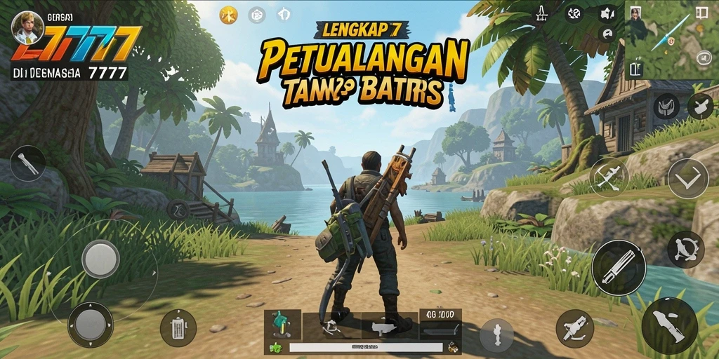 Gameplay LENGKAP777 yang menampilkan petualangan seru di dunia terbuka