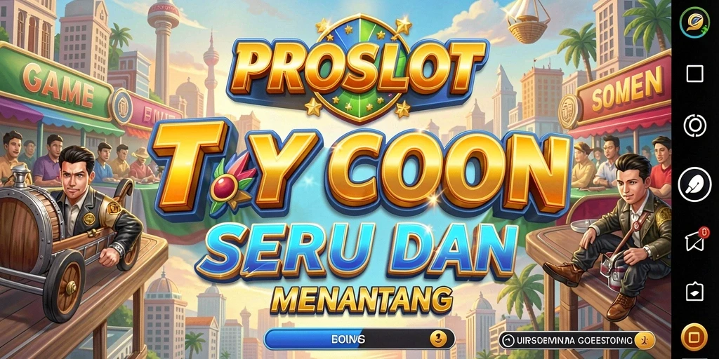 Gameplay PROSLOT yang menarik dan penuh warna.