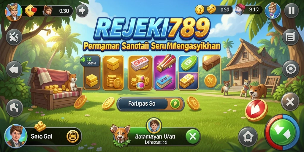Screenshot gameplay <strong>REJEKI789</strong> yang menggambarkan suasana mengasyikkan dan ceria.
