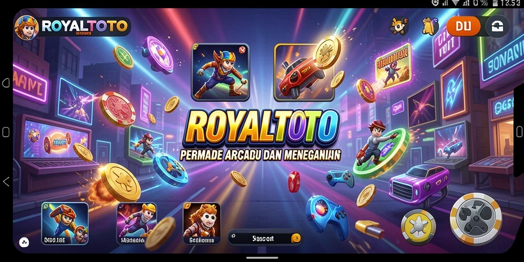 Gameplay seru ROYALTOTO menampilkan aksi yang mendebarkan.