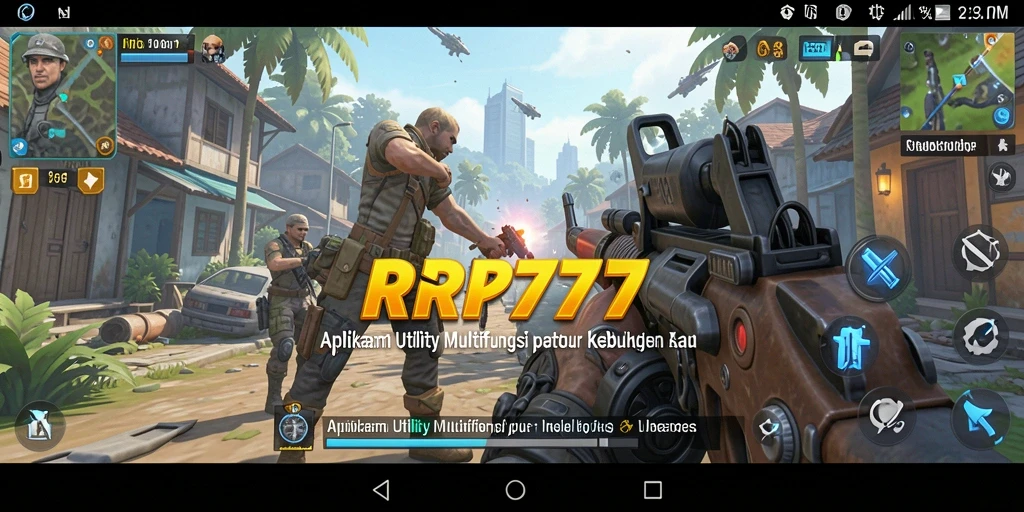 Tampilan antarmuka RR777 yang intuitif dan mudah dipahami.
