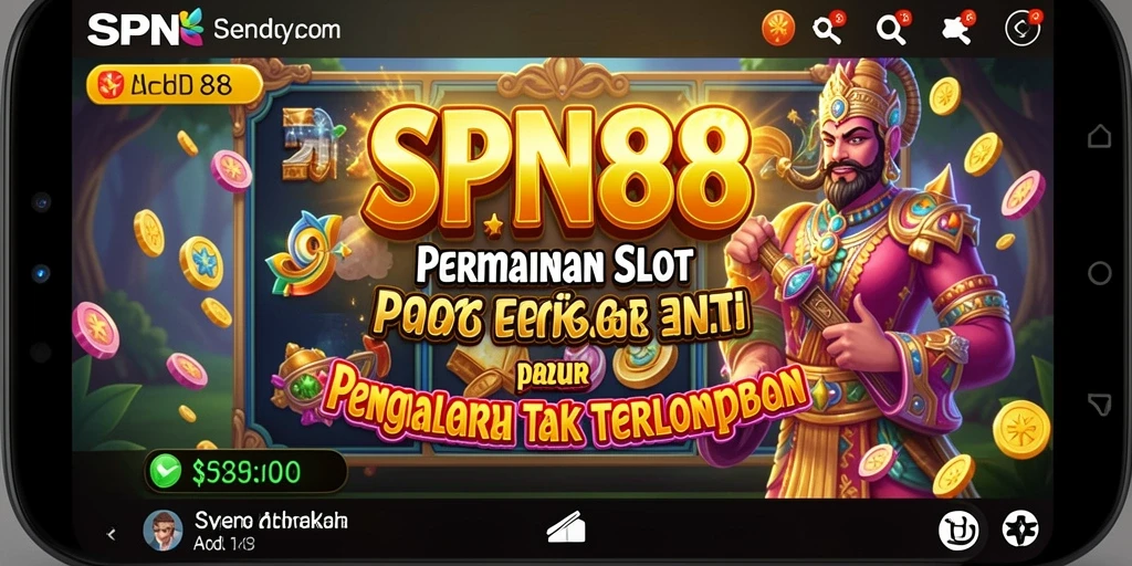 Screenshot SPN88 menunjukkan gameplay Slot yang seru dan mengasyikkan.