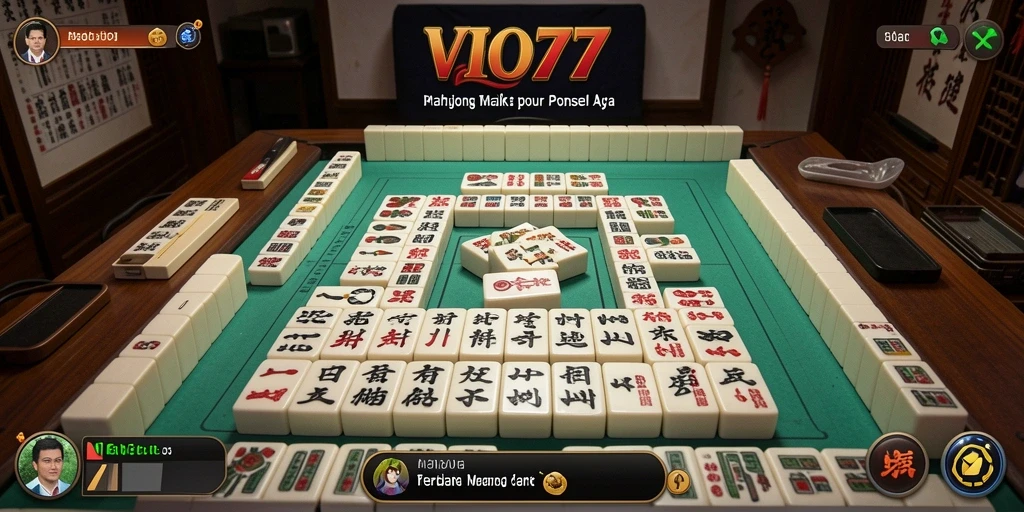 Tampilan permainan Mahjong yang menantang dan menarik di VIO77.